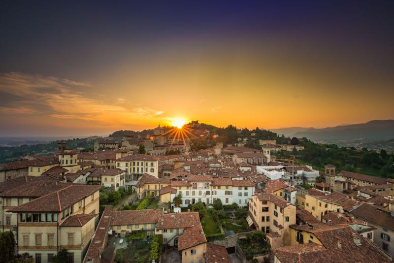 Città Alta neighborhood in Bergamo / ICoC handout photo