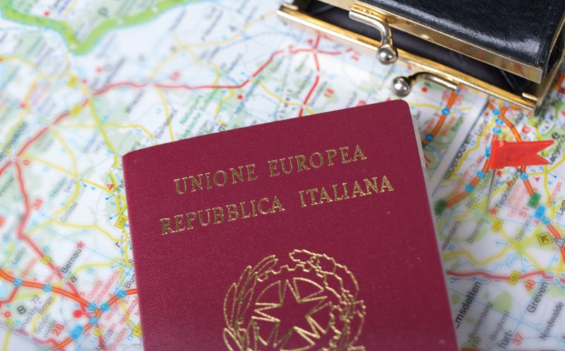 The Italian passport is ranked as second in power only to the Singaporean one. Shutterstock via Tolikoff Photography