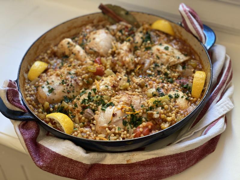 Sicilian chicken couscous Francine