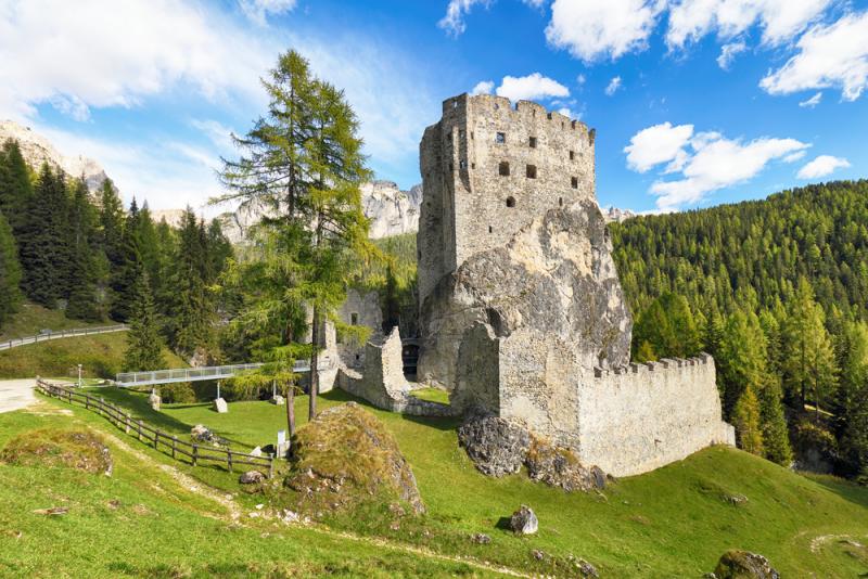 Andraz Castle most impressive castles in Italy