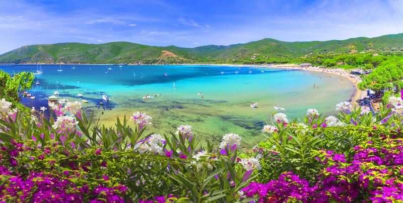 Elba island Tuscan archipelago islands
