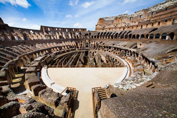 ancient roman colosseum games