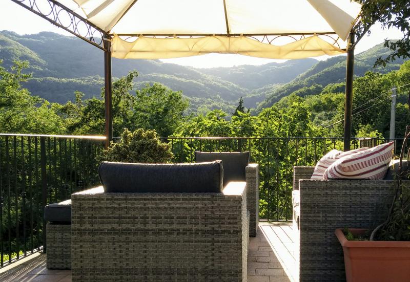 Lunigiana view from house terrace