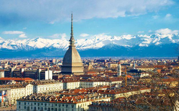 Panoramic view of Turin