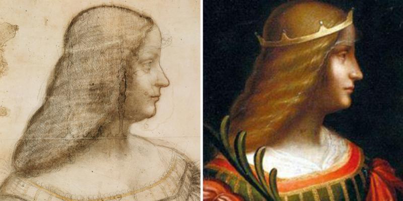 Leonardo's portraits