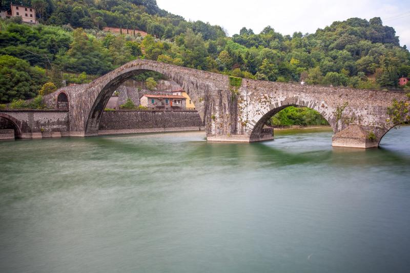 Devil's Bridge Borgo a Mozzano Borgo a Mozzano Tuscany