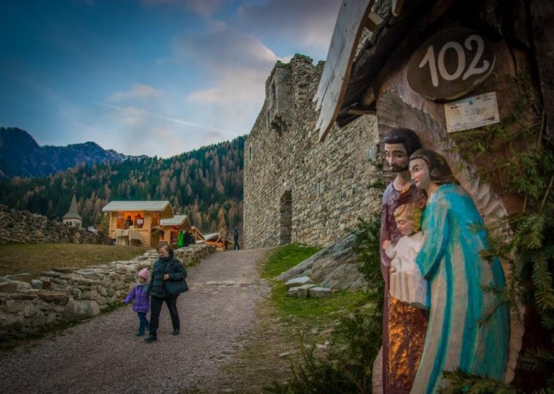 Ossana Trentino nativity scenes Italy
