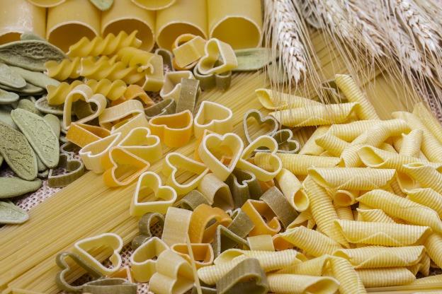 pasta shapes