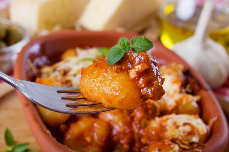 gnocchi with wild boar ragù