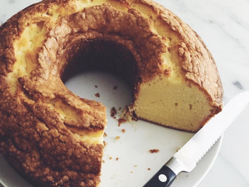 Torta Quattro Quarti al Vin Santo