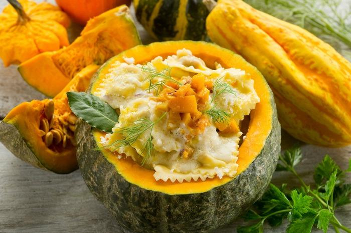Ravioli di zucca Pumpkin ravioli
