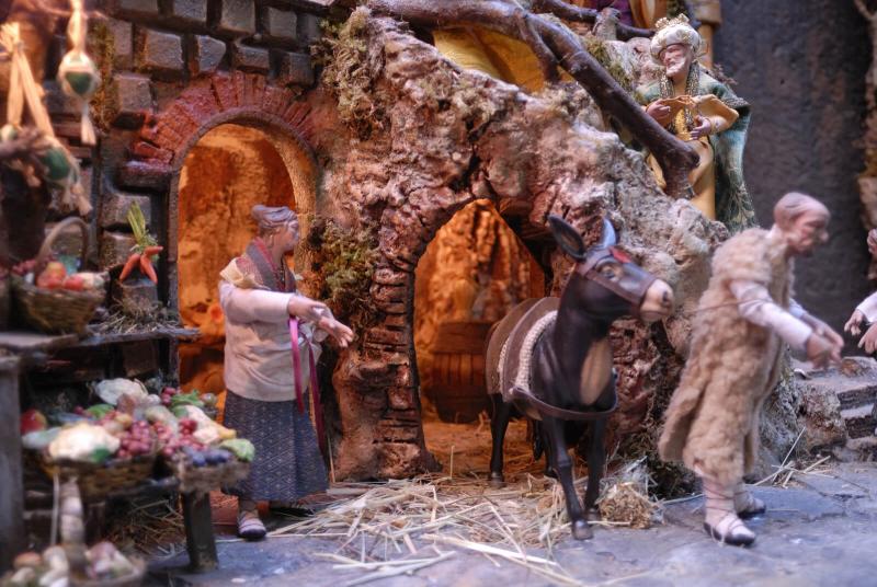 San Gregorio Armeno nativity scene San Gregorio Armeno Naples