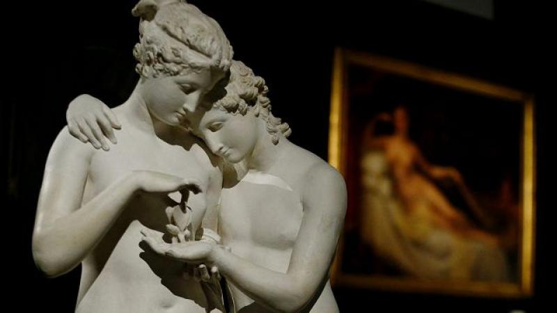 Canova's sculptural exhibition in Rome