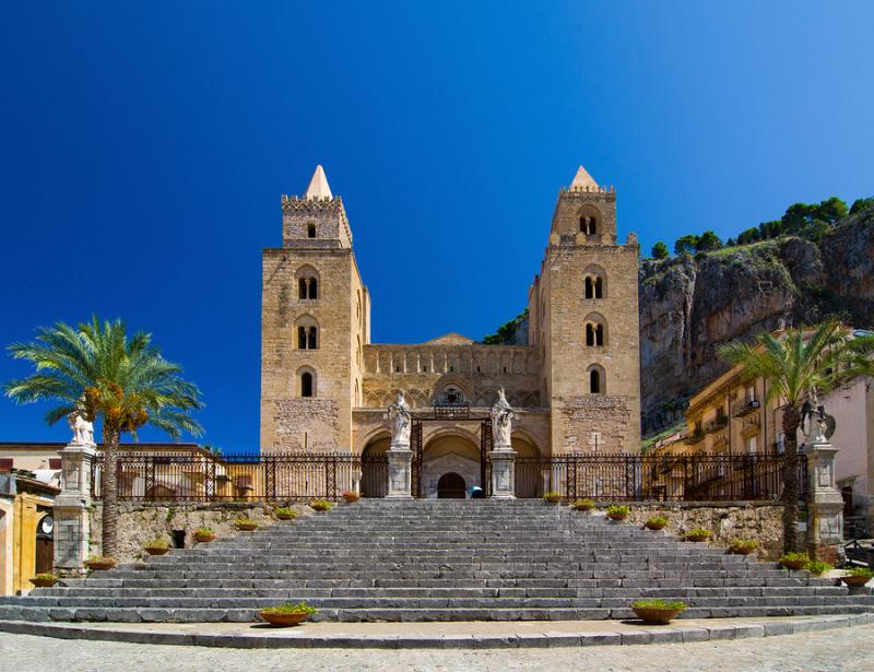 The Cathedral in Cefalù Sicily