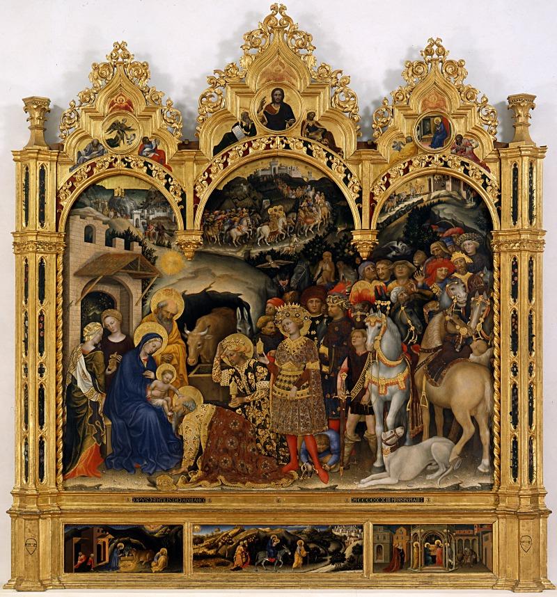 Adoration of the Magi by Gentile da Fabriano