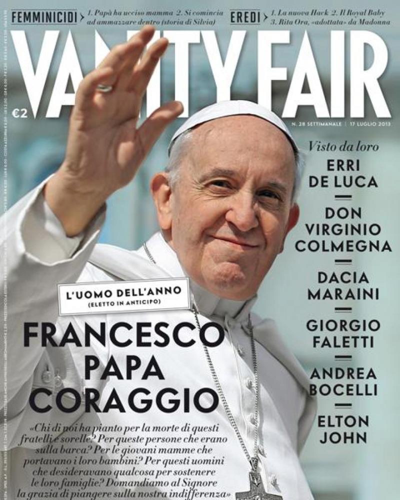 Vanity Fair Declares Pope Francis Man Of The Year