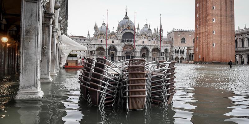 Venice flooded in November 2019