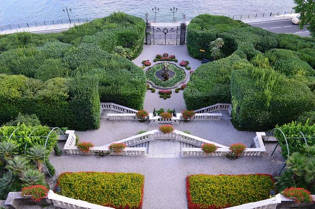 Italian Garden at Villa Carlotta