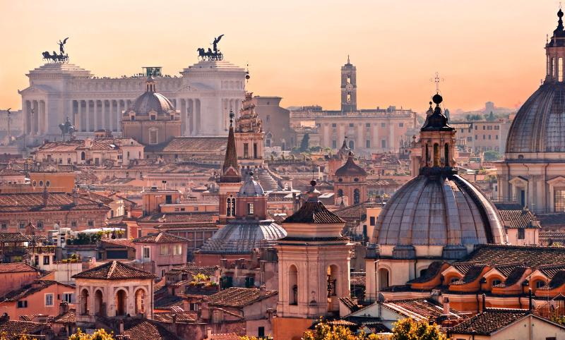 Panorama of Rome Panorama of Rome