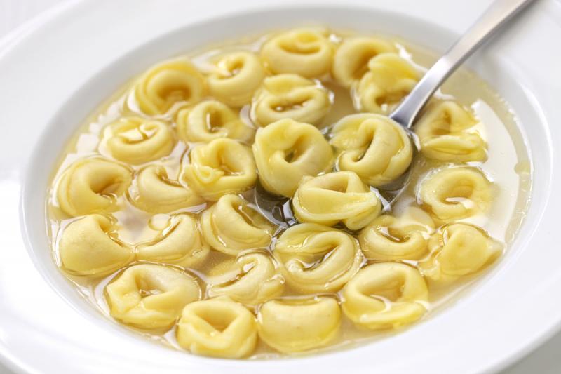 Tortellini in broth Tortellini in brodo dish
