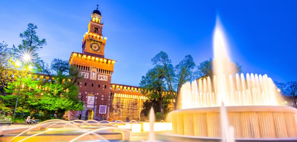 Sforza Castle in Milan