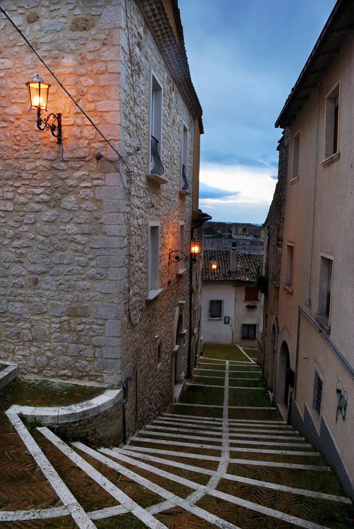 Campobasso's medieval street what to see in Molise