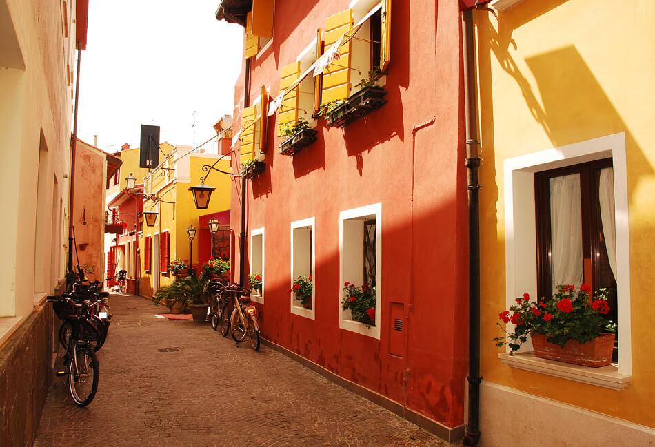 Caorle, Italy small towns Veneto