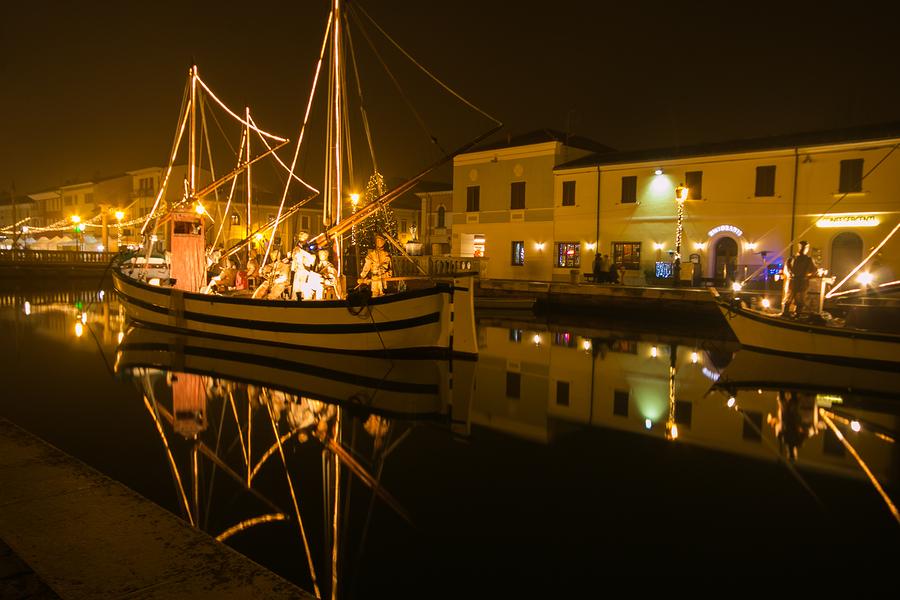 Cesenatico Italy at Christmas Cesenatico Emilia-Romagna