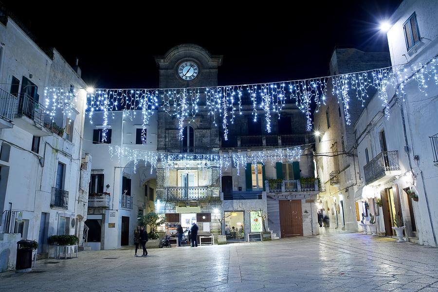 Cisternino Italy at Christmas Cisternino Puglia