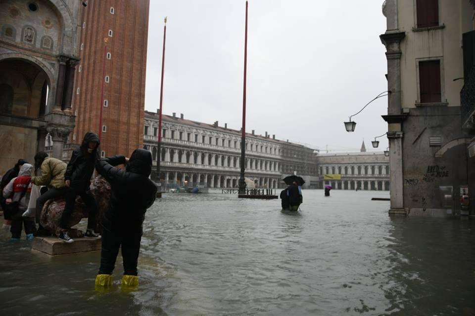 high tide in Venice