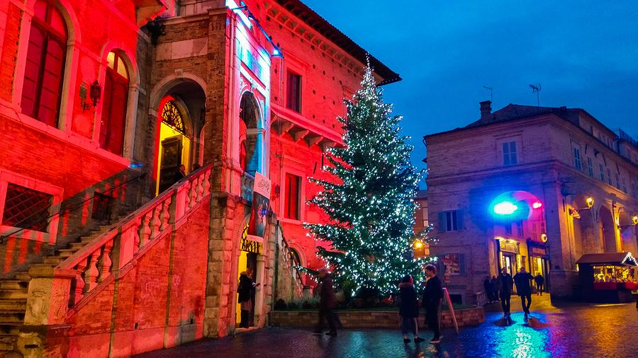 Fermo Italy at Christmas Fermo Marche