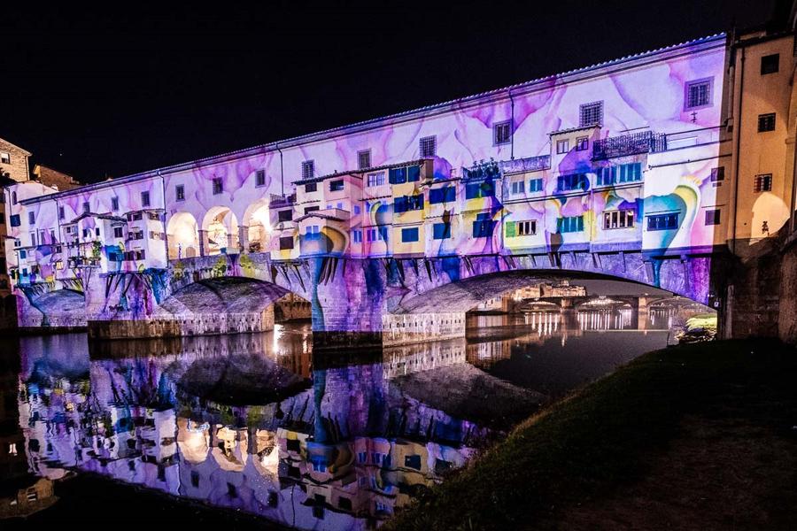 Christmas lights Florence Christmas lights Italy