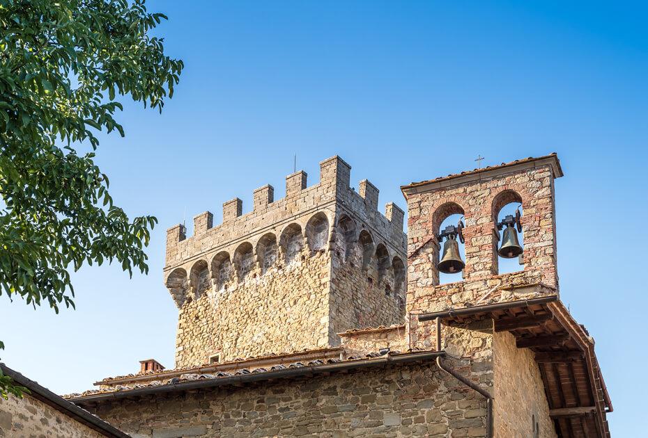 Castle of Gargonza Tuscany best castles in Tuscany