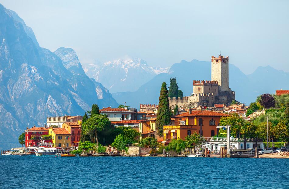 Malcesine, Lake Garda small towns Veneto