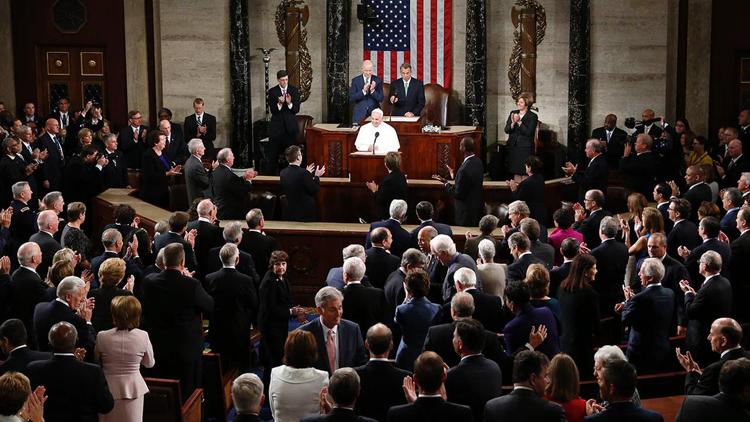 Pope Francis speaks at US Congress