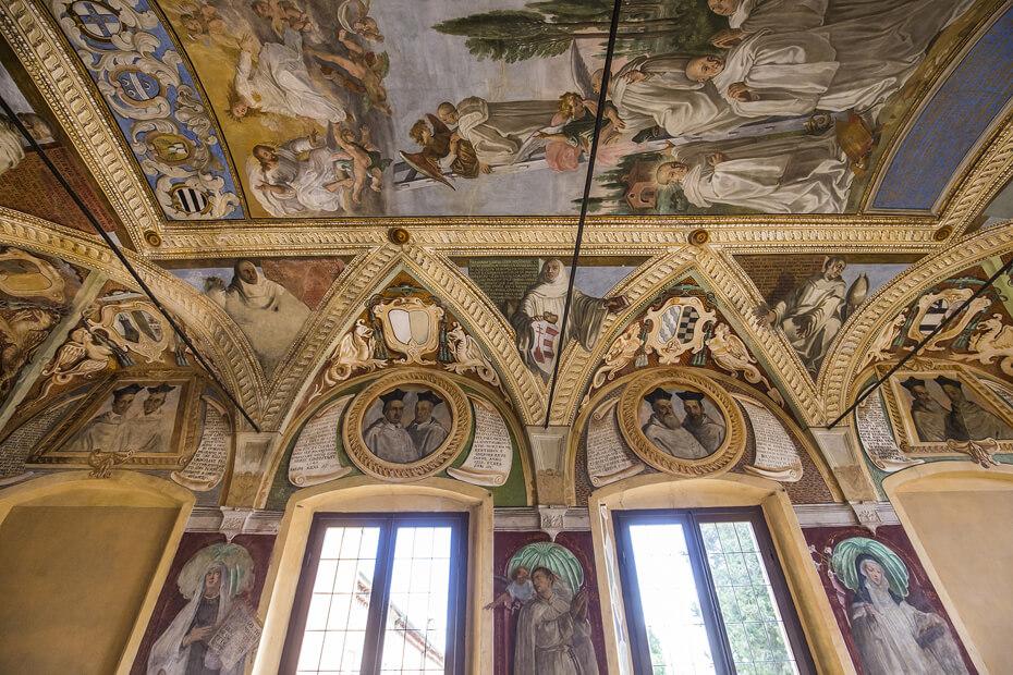 Abbey of Monte Oliveto Maggiore abbeys in Tuscany