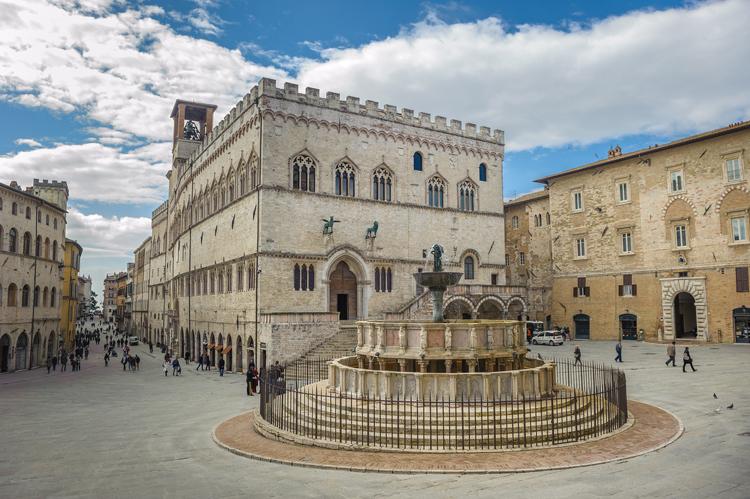 Perugia Piazza IV Novembre Perugia