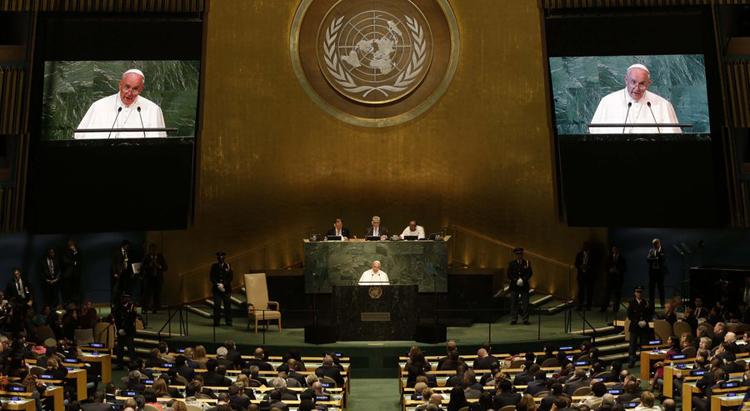 Pope Francis at United Nations