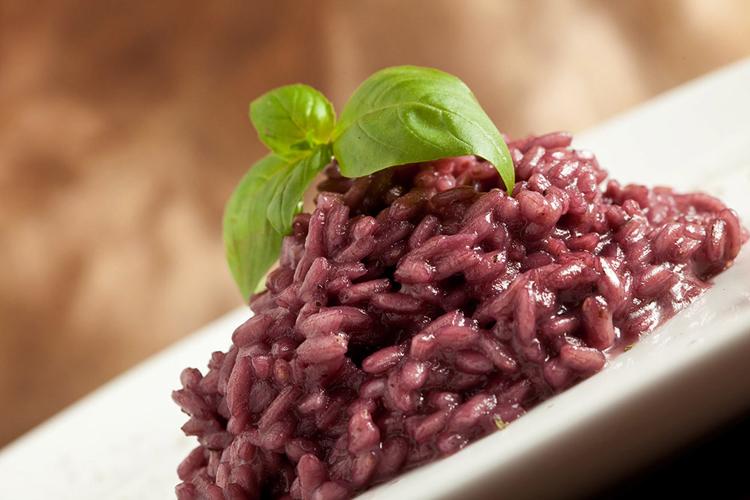 Risotto al Barolo Piedmont food