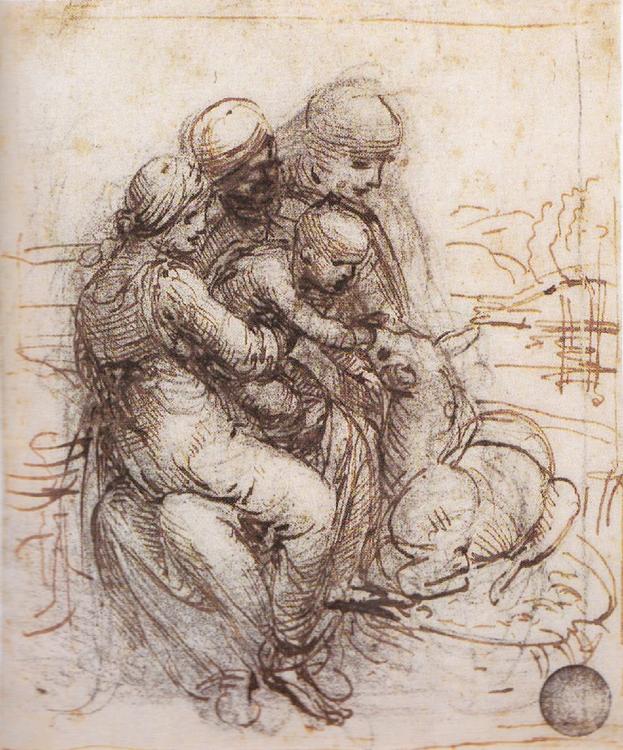 Sant'Anna, la Vergine e il Bambino The Virgin and Child with Saint Anne