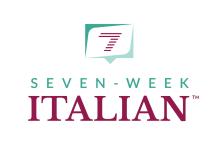 7-Week Italian Logo 