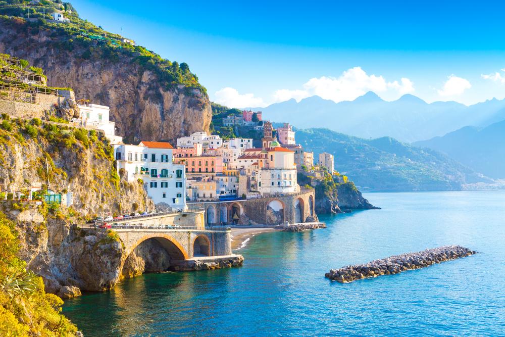 Every town on the Amalfi coast has its own slightly different limoncello recipe, passed down through generations. Credit: Proslgn via Shutterstock